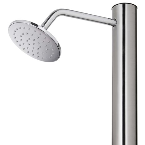 Buitendouche 215 cm roestvrij staal  6