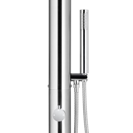 Buitendouche 225 cm roestvrij staal 8