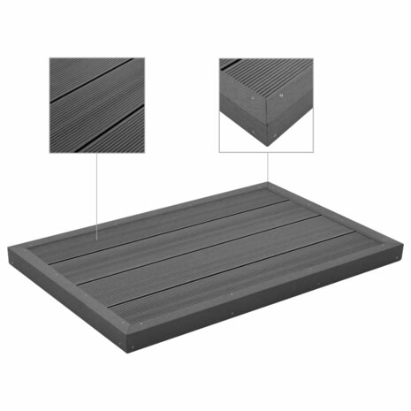 Vloerelement voor solardouche of zwembadladder HKC 3