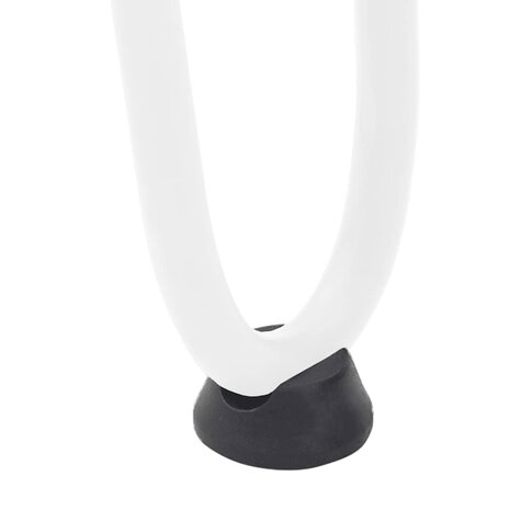 Tafelpoten voor Salontafel 4 st 10 cm massief staal wit 9