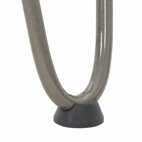 Tafelpoten voor Salontafel 4 st 10 cm massief staal naturel 9