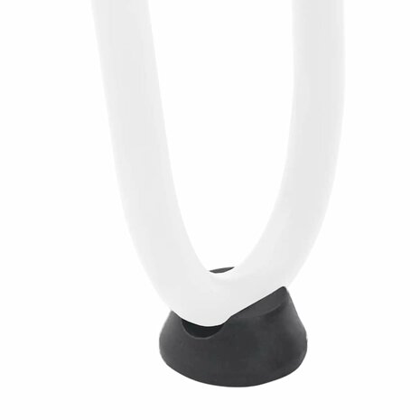 Tafelpoten voor Salontafel 4 st 20 cm massief staal wit 9