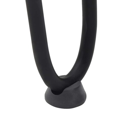 Tafelpoten voor Salontafel 4 st 30 cm massief staal zwart 9