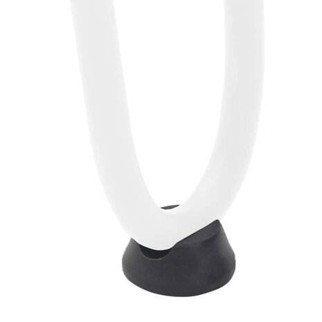 Tafelpoten voor Salontafel 4 st 30 cm massief staal wit 9