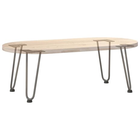 Tafelpoten voor Salontafel 4 st 30 cm massief staal naturel 8