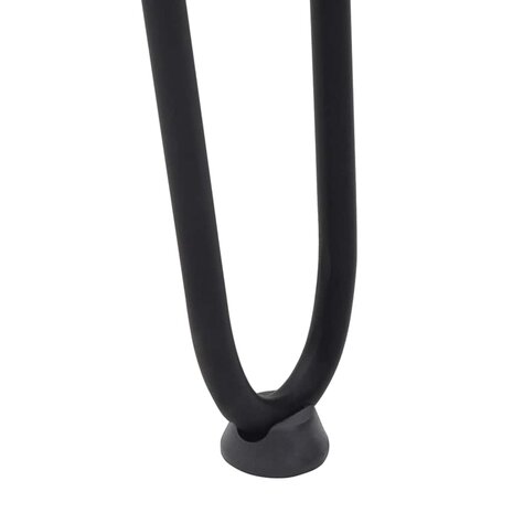 Tafelpoten voor Salontafel 4 st 42 cm massief staal zwart 9