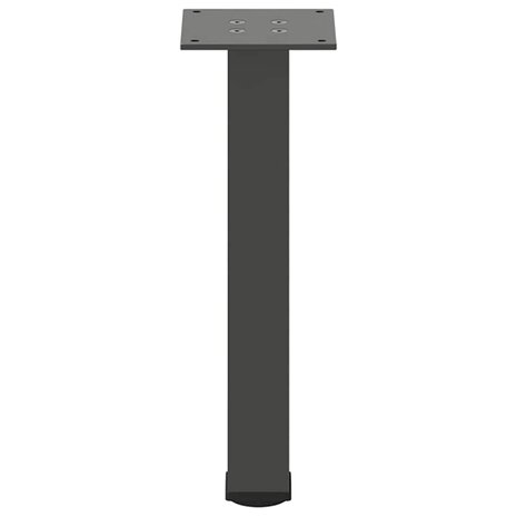 Salontafelpoten 4 st 30-32 cm staal antraciet 6