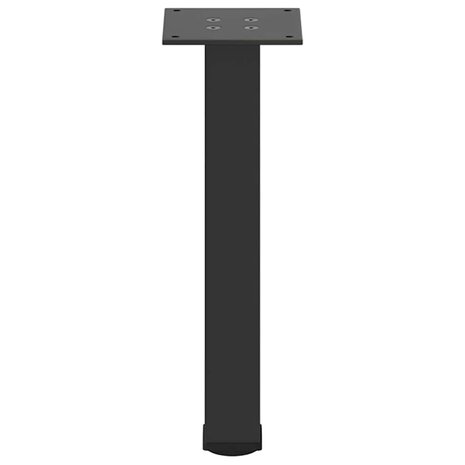 Salontafelpoten 4 st 42-44 cm staal zwart 6