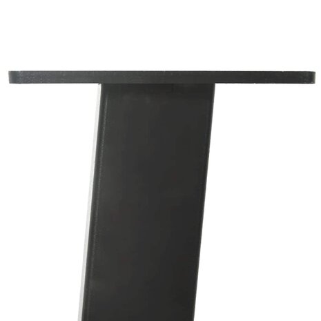 Salontafelpoten 4 st 30 cm staal antraciet 8