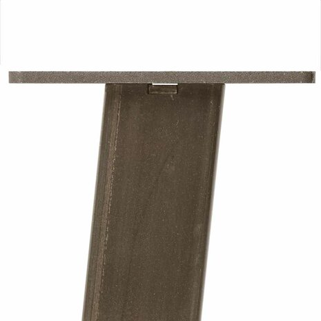 Salontafelpoten 4 st 30 cm staal naturel 8