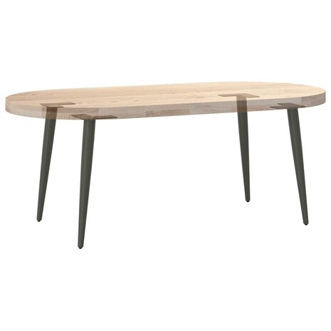 Salontafelpoten conische vorm 4 st 42-43 cm staal antraciet 8