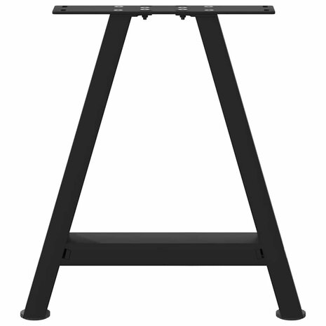 Salontafelpoten 2 st A-vormig 38x(42-43) cm staal zwart 5