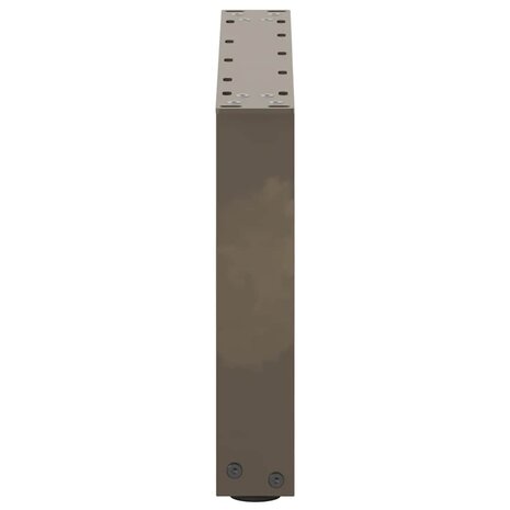 Salontafelpoten 2 st U-vormig 50x(30-31) cm staal naturel 6