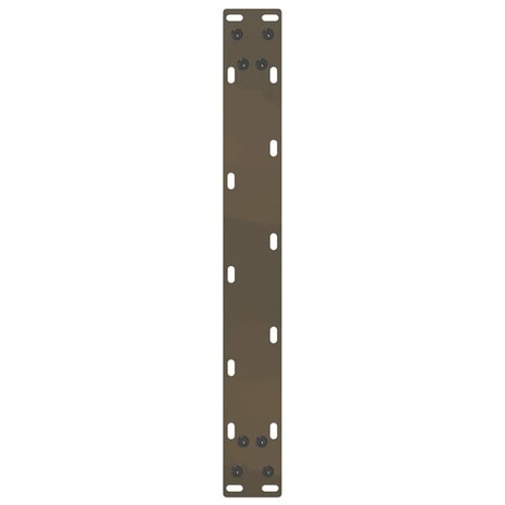 Salontafelpoten 2 st U-vormig 50x(30-31) cm staal naturel 7