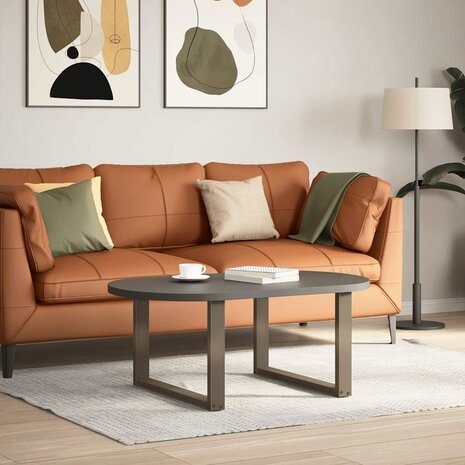Salontafelpoten 2 st U-vormig 70x(42-43) cm staal naturel 2