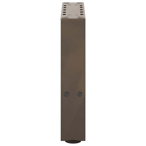 Salontafelpoten 2 st 30x (30-31) cm staal naturel staal 6
