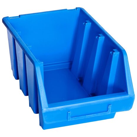 Stapelbakken 20 st kunststof blauw 2