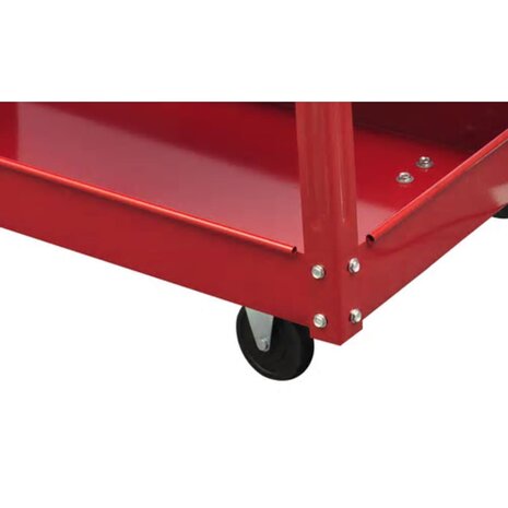 Gereedschapswagen 100 kg rood 4