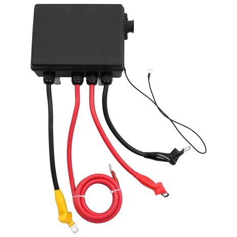 Elektrische lier PVC Zwart 5