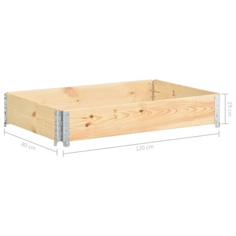 Palletopzetrand 80x120 cm massief grenenhout 7