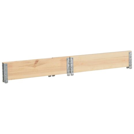 Palletopzetrand 100x100 cm massief grenenhout 4