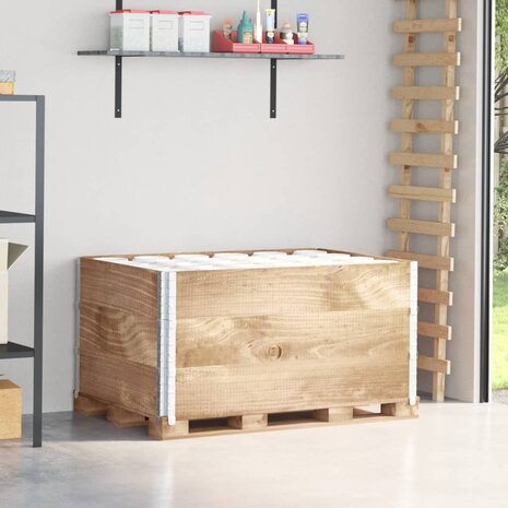 Palletopzetranden 3 st 120x80 cm massief grenenhout 1