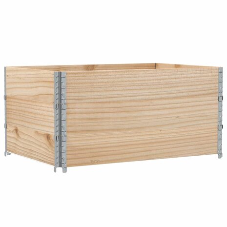 Palletopzetranden 3 st 120x80 cm massief grenenhout 5