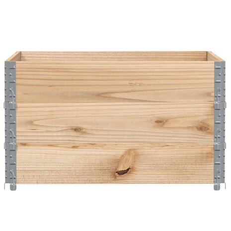 Palletopzetranden 3 st 100x100 cm massief grenenhout 3