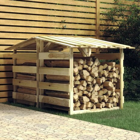 Pergola's met dak 2 st 100x90x100 cm ge&iuml;mpregneerd grenenhout 1