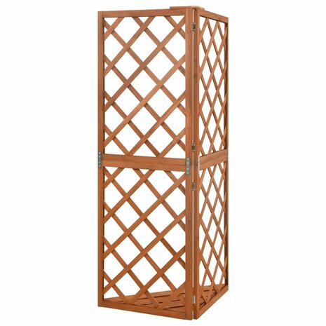 Latwerk hoekmodel 50x50x145 cm massief vurenhout 4