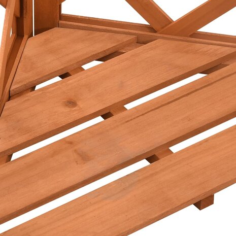 Latwerk hoekmodel 50x50x145 cm massief vurenhout 6