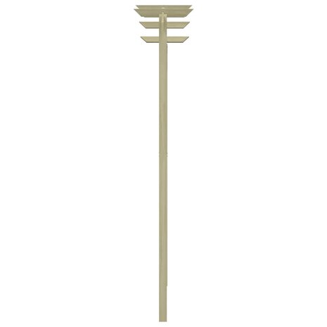Pergola 180x210x40 cm ge&iuml;mpregneerd grenenhout 3