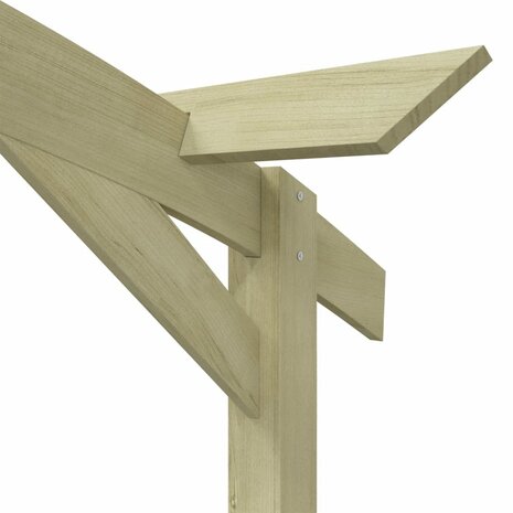 Pergola 180x210x40 cm ge&iuml;mpregneerd grenenhout 5