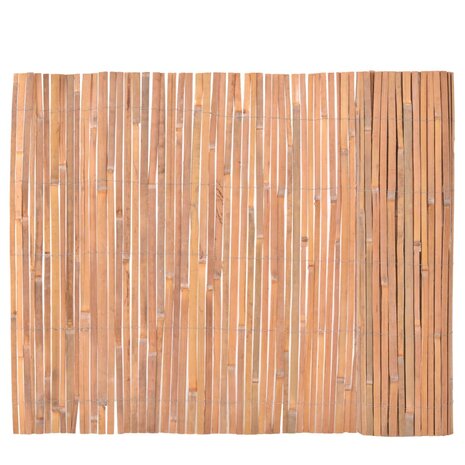 Scherm 100x400 cm bamboe 1