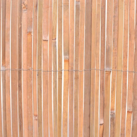 Scherm 100x400 cm bamboe 4