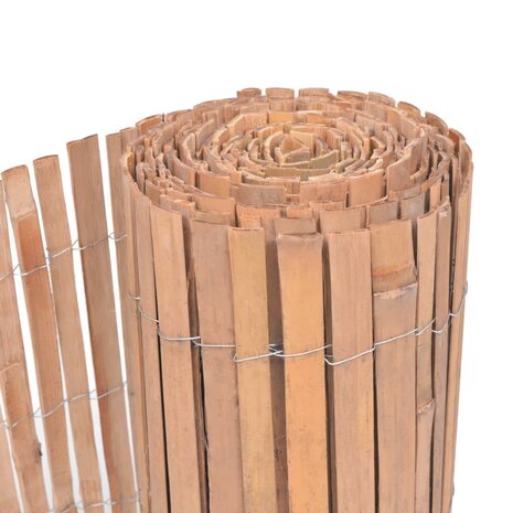 Scherm 100x400 cm bamboe 5