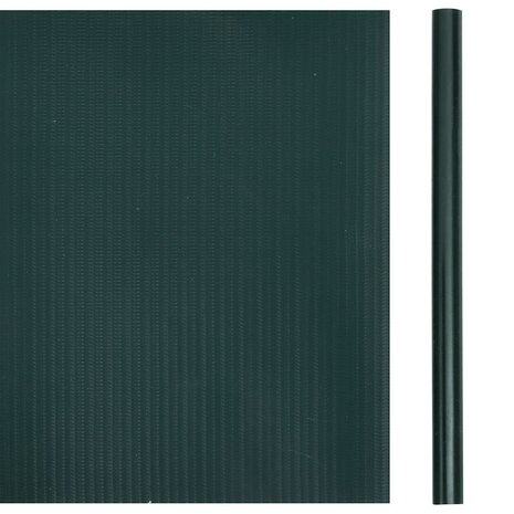 Tuinscherm 35x0,19 m PVC matgroen 3