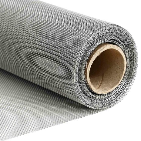 Gaas Scherm 20 x 500 cm 20 Mesh RVS 201 Zilverkleurig 3