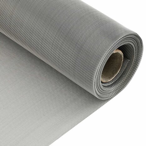Gaas Scherm 100 x 500 cm 30 Mesh RVS 201 Zilverkleurig 3