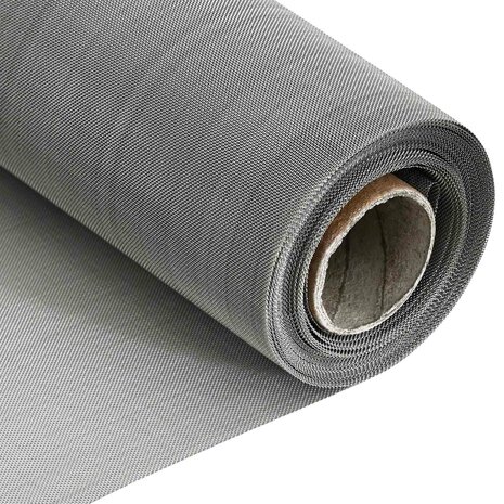 Gaas Scherm 40 x 500 cm 60 Mesh RVS 201 Zilverkleurig 3