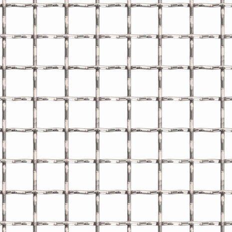 Gaas Scherm 20 x 500 cm 3 Mesh RVS 201 Zilverkleurig 5