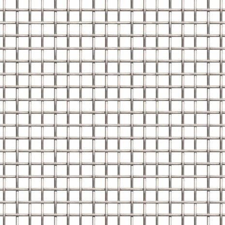Gaas Scherm 20 x 200 cm 8 Mesh RVS 201 Zilverkleurig 5
