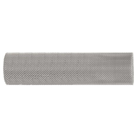 Gaas Scherm 40 x 200 cm 8 Mesh RVS 201 Zilverkleurig 2