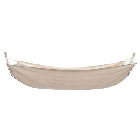 Hangmat 260x150 cm cr&egrave;mekleurig 2
