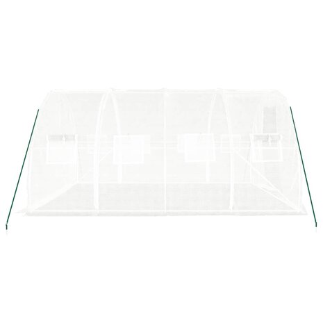 Kas met stalen frame wit 12 m&sup2; 4x3x2 m 5