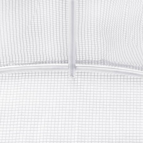 Kas met stalen frame wit 12 m&sup2; 4x3x2 m 9
