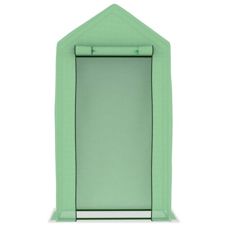 Kas met stalen frame 0,5 m&sup2; 1x0,5x1,9 m 4