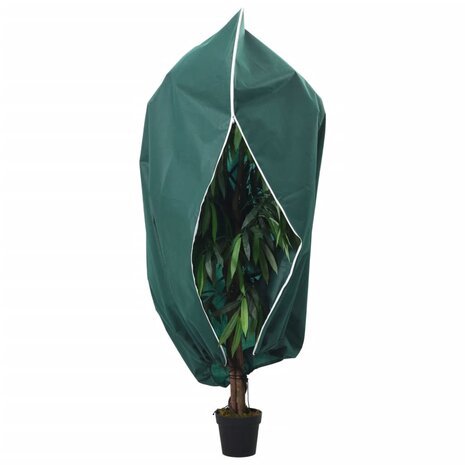 Plantenhoes met ritssluiting 70 g/m&sup2; 3,14x2,5 m 1