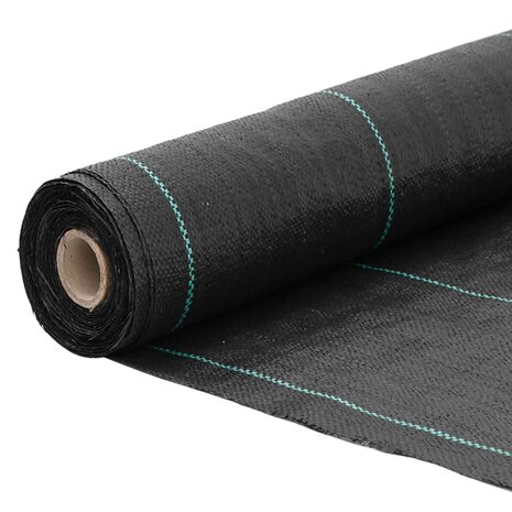 Worteldoek 0,5x25 m polypropeen zwart 3