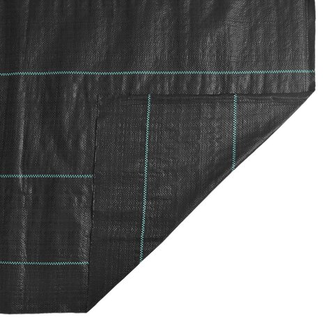 Worteldoek 1x50 m polypropeen zwart 7